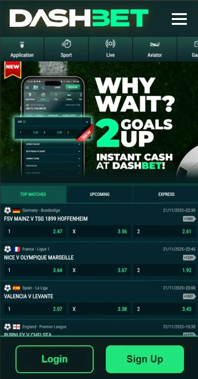 DashBet app and Mobile Experience